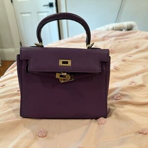 Elegant Purple Handbag